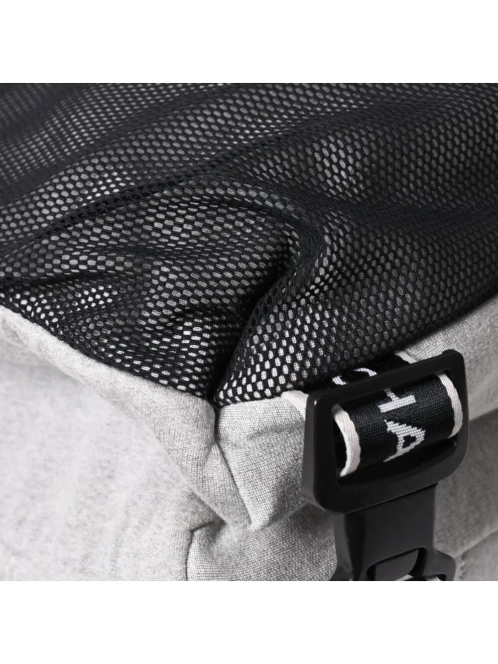 Chanel Sports Line Shoulder Bag CC Logo Choco Bar Gray Silver